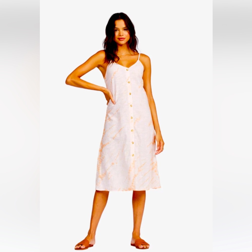 Roxy Wild Ties Midi Slip Dress